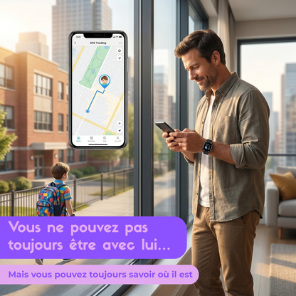 LumoWatch™ — La montre GPS qui veille sur votre enfant