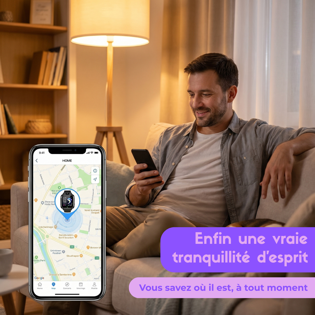 LumoWatch™ — La montre GPS qui veille sur votre enfant