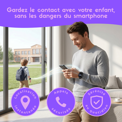 LumoWatch™ — La montre GPS qui veille sur votre enfant