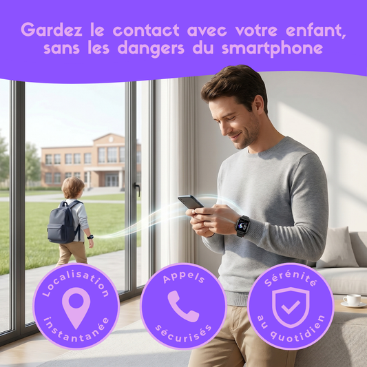 LumoWatch™ — La montre GPS qui veille sur votre enfant